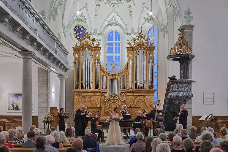 J.S. Bachstiftung ABT26 Konzert Kammermusikkonzert evang Kirche Trogen