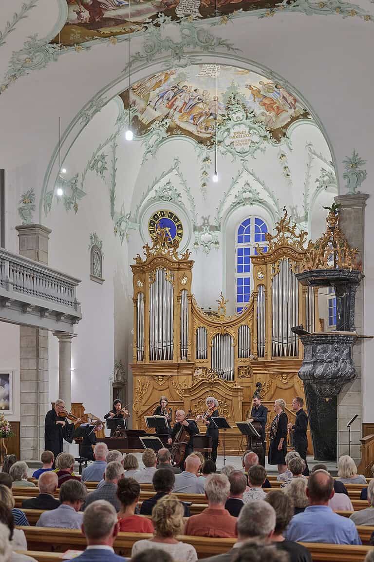 J.S. Bachstiftung ABT26 Konzert Kammermusikkonzert evang Kirche Trogen
